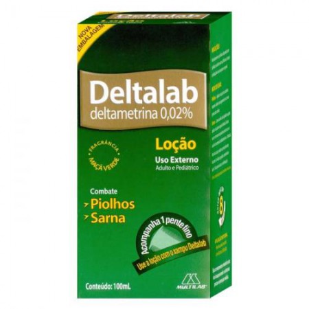 DELTAMETRINA 100ML- DELTALAB LOÇÃO